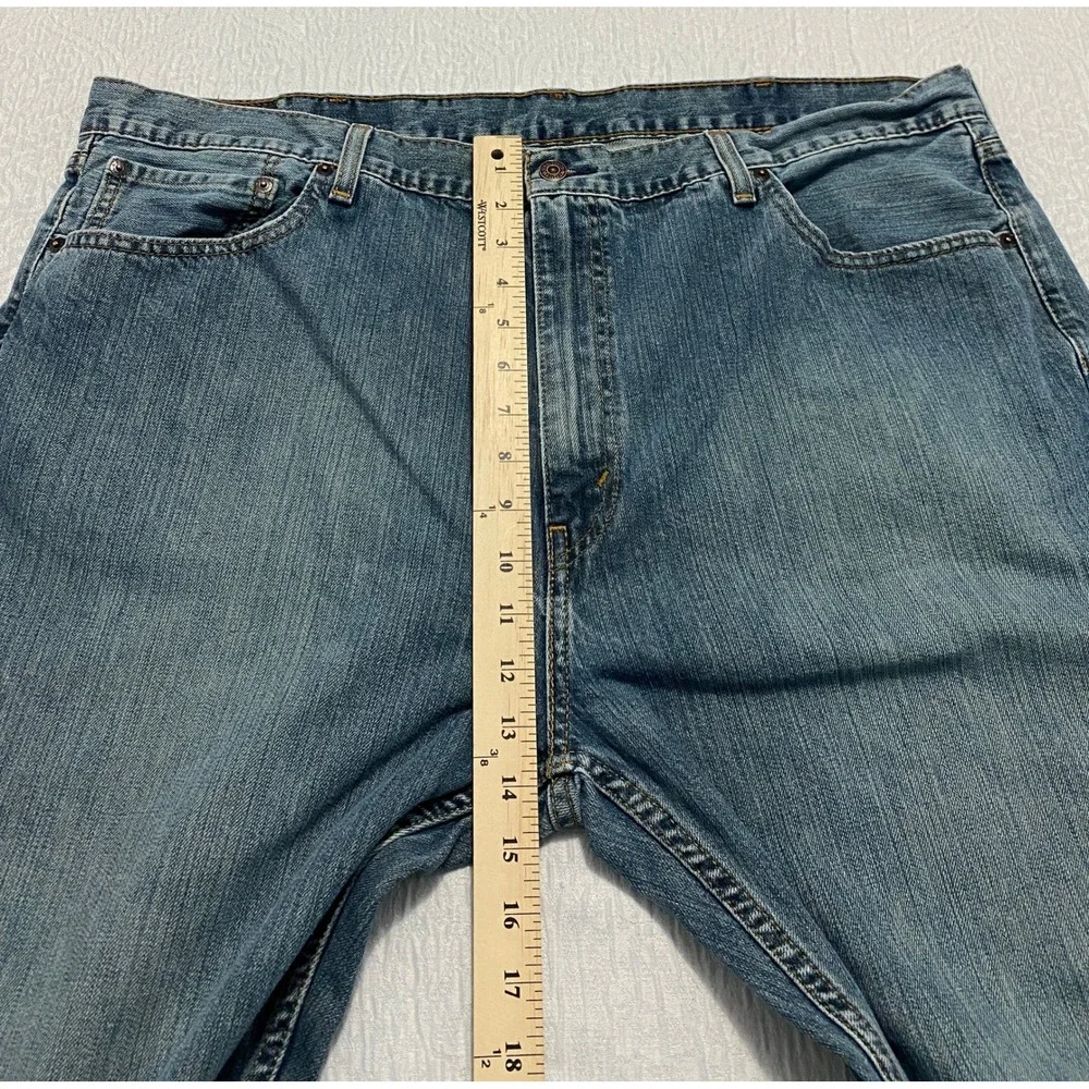 Levi's 559‎ Jeans Mens Size 44×28 Blue Relaxed Straight Wide Leg